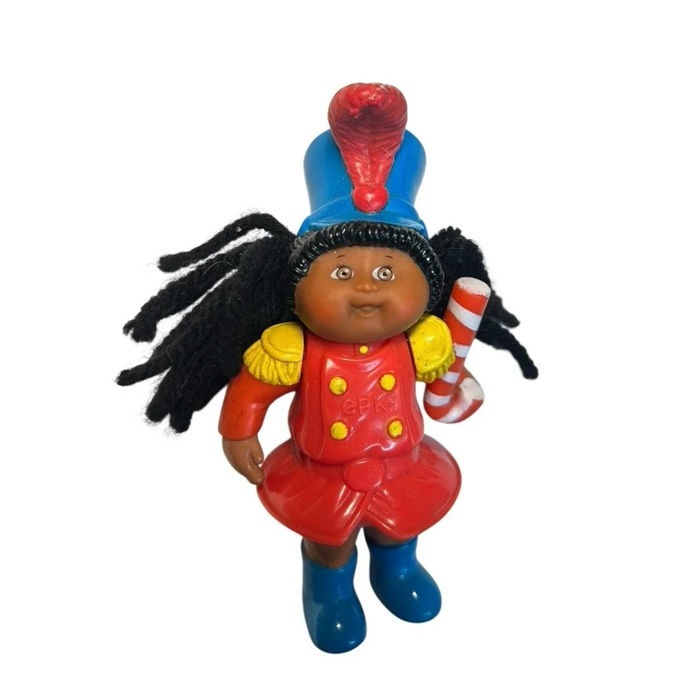 VTG McDonald‎ Cabbage Patch Kids Doll Mini PVC Fig African American Lot of 2
